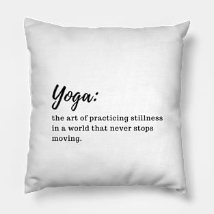 yoga lover Pillow