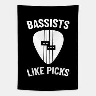 Bassists Like Picks Guitar Pick Tapestry