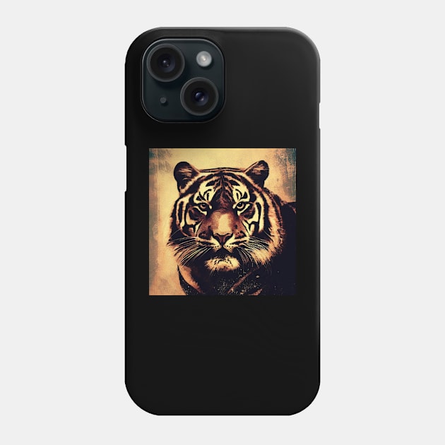 Tiger Print . Phone Case by Canadaman99