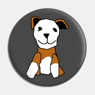 Puppy Cartoon Pin