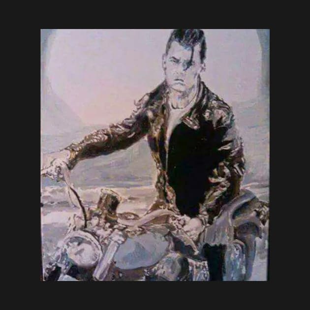 Johnny Depp by Mike Nesloney Art