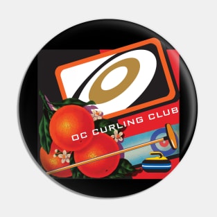 OC Curling Oranges Pin