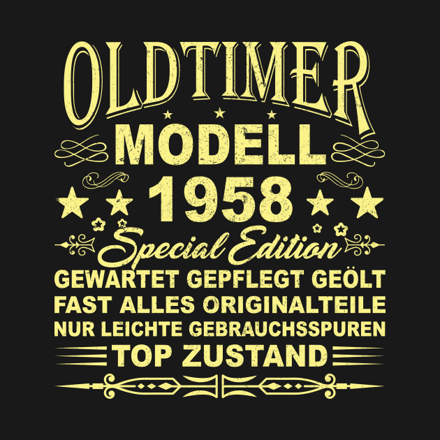 OLDTIMER MODELL BAUJAHR 1958 by SinBle