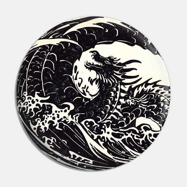 Water Dragon Pin by Pickledjo