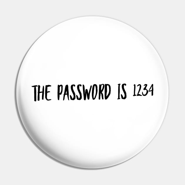 The password is 1234 Pin by GMAT