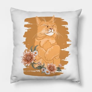 Cat Lovers Cat Girlfriend Cat Daddy Cat Mom Funny Cat Pillow