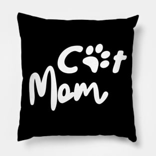 Cat mom Pillow