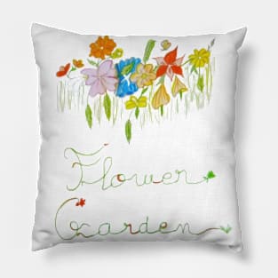 Flower garden Pillow