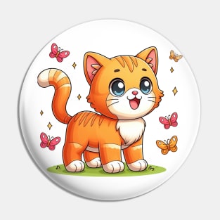 Lovable Cat Pin