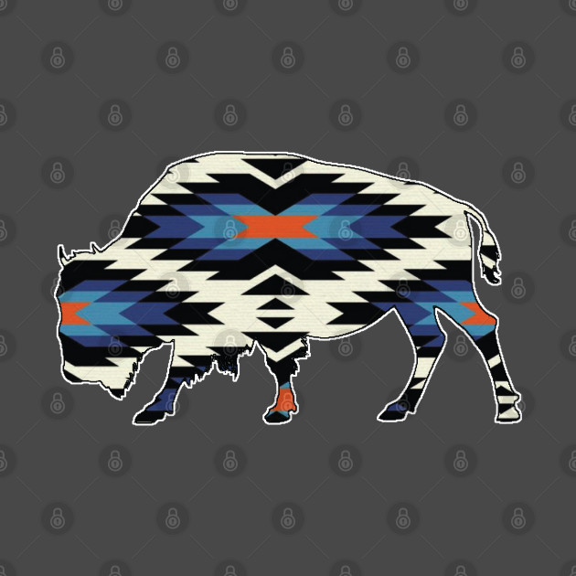 Bison Pattern - 6 by Brightfeather