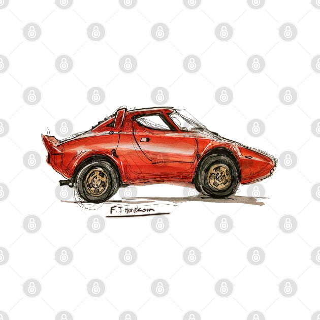 Lancia Stratos by Francohanekom