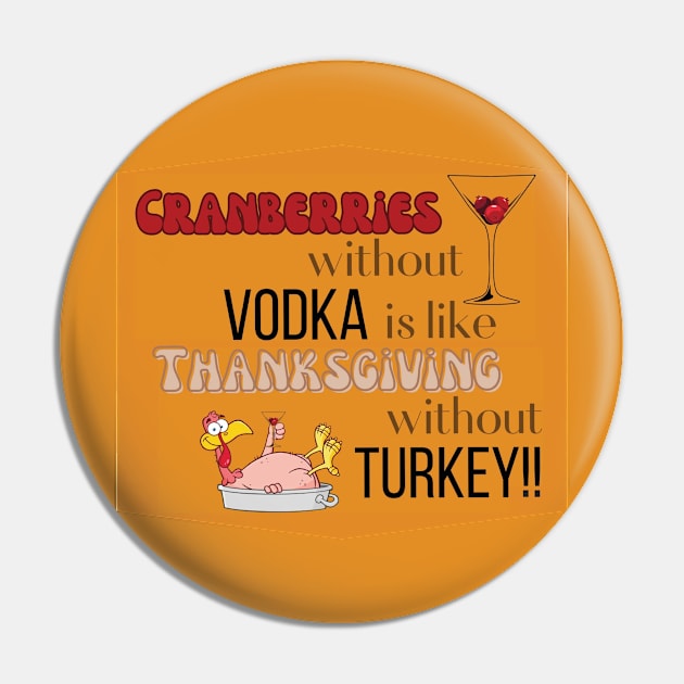 Cranberries - Vodka = Thanksgiving  (turkey not included) Pin by Jenerations