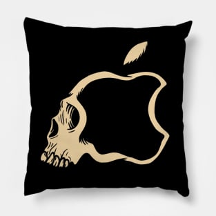 Apple Mac Skull Pillow