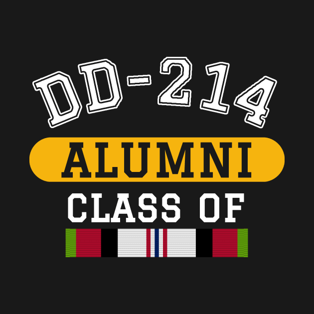 DD-214 Alumni Class of OEF Afghanistan Veteran Pride by Revinct_Designs