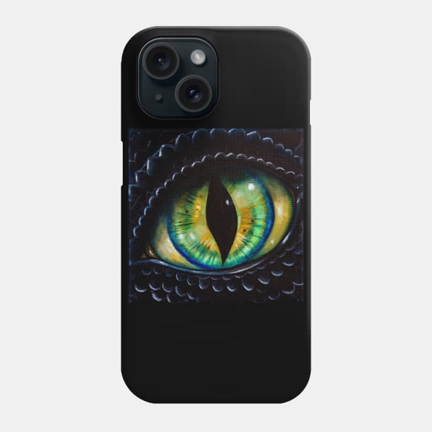 Guardian Eye Phone Case by Draconisa Art