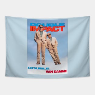 80s Action Film, Double Impact! Tapestry