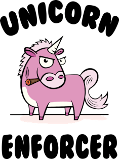 UNICORN ENFORCER Magnet