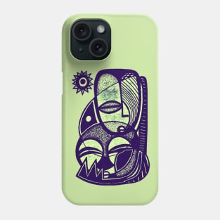 "Nobeel" - Love -  Mother and Child African Symbolic Art Phone Case