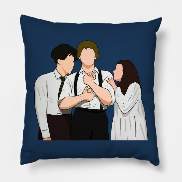 Spring Awakening Trio Pillow by byebyesally