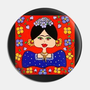 Fridi Divina Violeta Pin