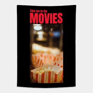 Take Me to the Movies! Movie Popcorn Tapestry