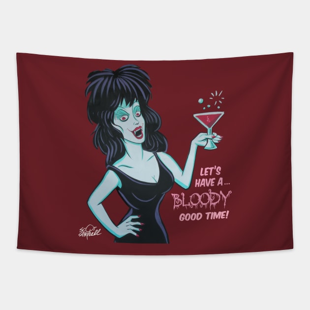 VAMP Tapestry by SCOT CAMPBELL DESIGNS