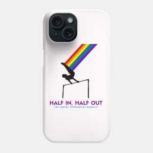 HIHO Logo - transparent, rainbow flag Phone Case