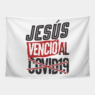 Jesus vencio al covid19 Tapestry