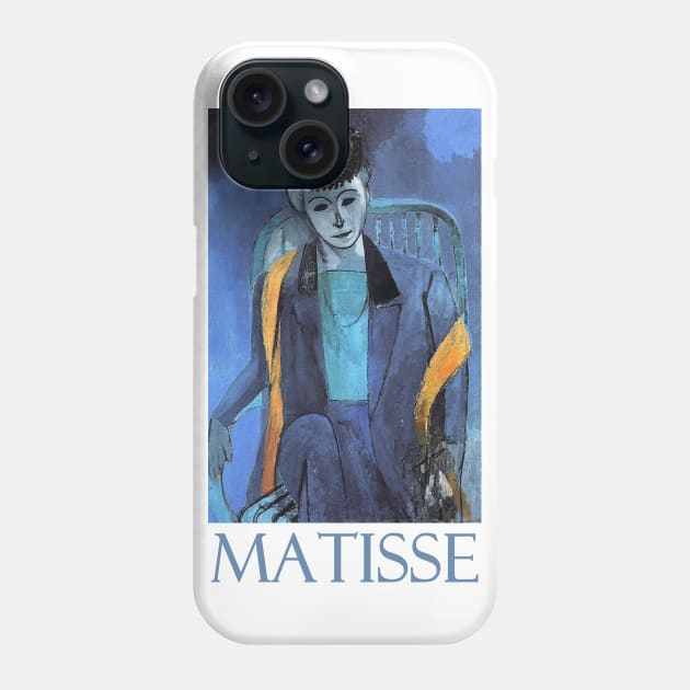 Portrait of Madame Matisse (1913) by Henri Matisse Phone Case by Naves