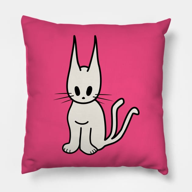 Neeko the Cat Pillow by Creatively Autistic