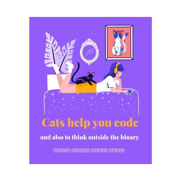 Cats help you code by GirlsWhoCode