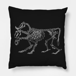 Chimera Skeleton (White) Pillow