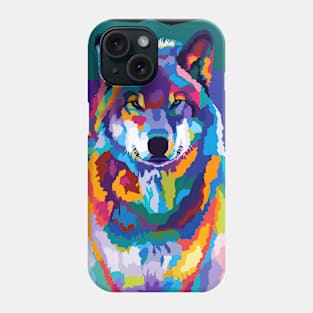 Wolf Wpap Art Phone Case