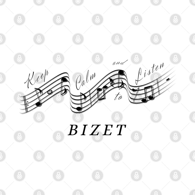 Georges Bizet - Keep calm and listen to - Best Classical Music Composer by Vintage-TM