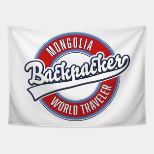 Mongolia backpacker world traveler Tapestry