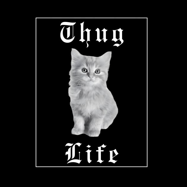 Thug life kitty by NightvisionDesign