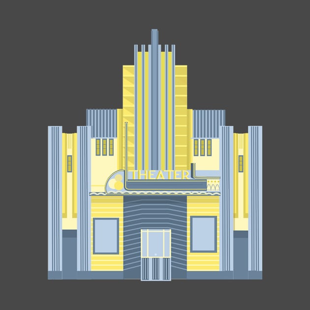 Art Deco theater by jenblove