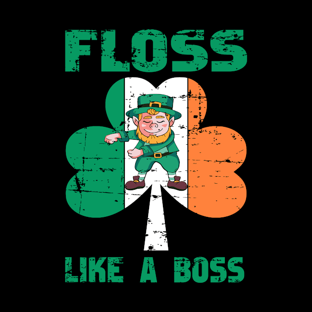 Leprechaun Floss Like a Boss by RW