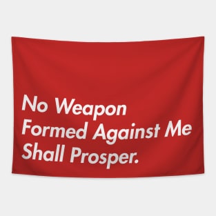 No Weapon Shall Prosper Tapestry