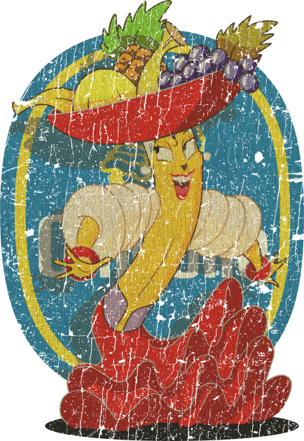 Madame Banana Kids T-Shirt by JCD666