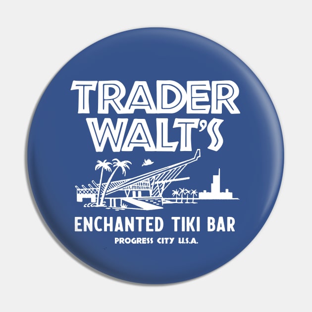 Trader Walt's Enchanted Tiki Bar Pin by GoAwayGreen