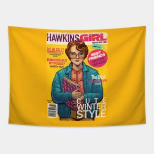 Hawkins Girl Tapestry