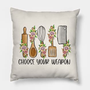 Choose Your Weapon Pillow