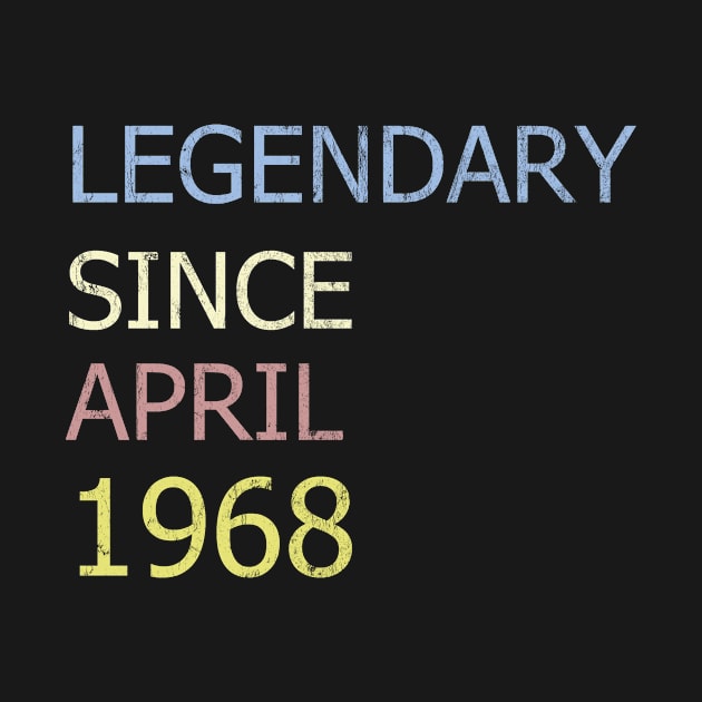 LEGENDARY SINCE APRIL 1968 by BK55