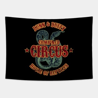 Dunn & Duffy Combined Circus ✅ House of Reptiles Tapestry