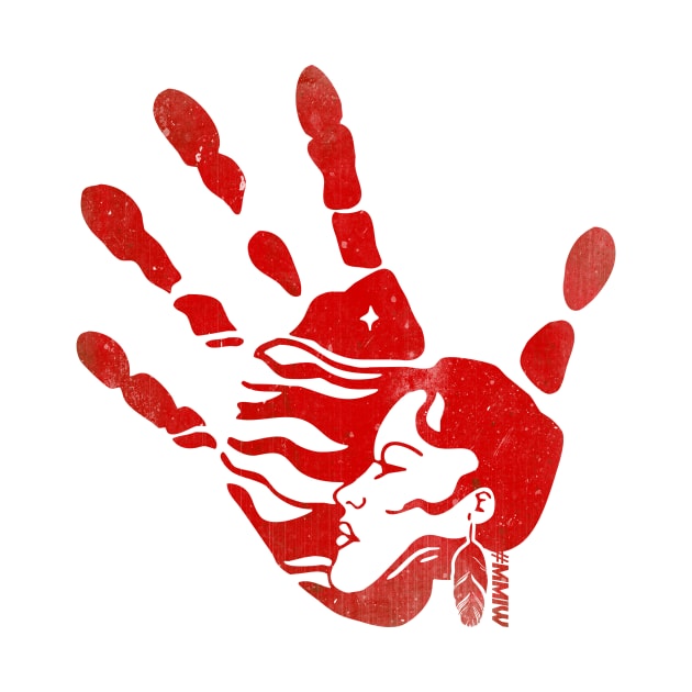 Red Hand #MMIW by Testeemoney Artshop