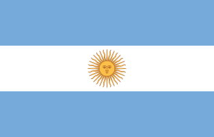 Argentina front Magnet