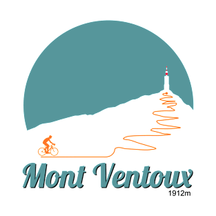 Mont Ventoux Circular Artwork T-Shirt