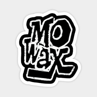 Mo Wax (white ink) Magnet