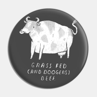 grass fed (and boogers) beef Pin